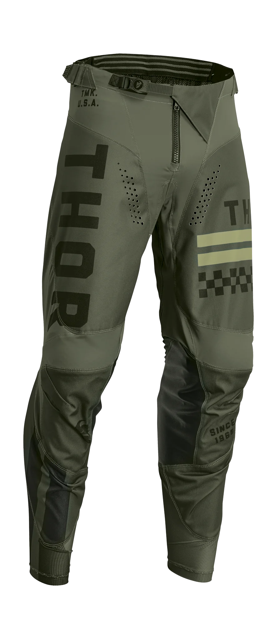 Thor Motocross Pants Pulse Combat - Army / Black
