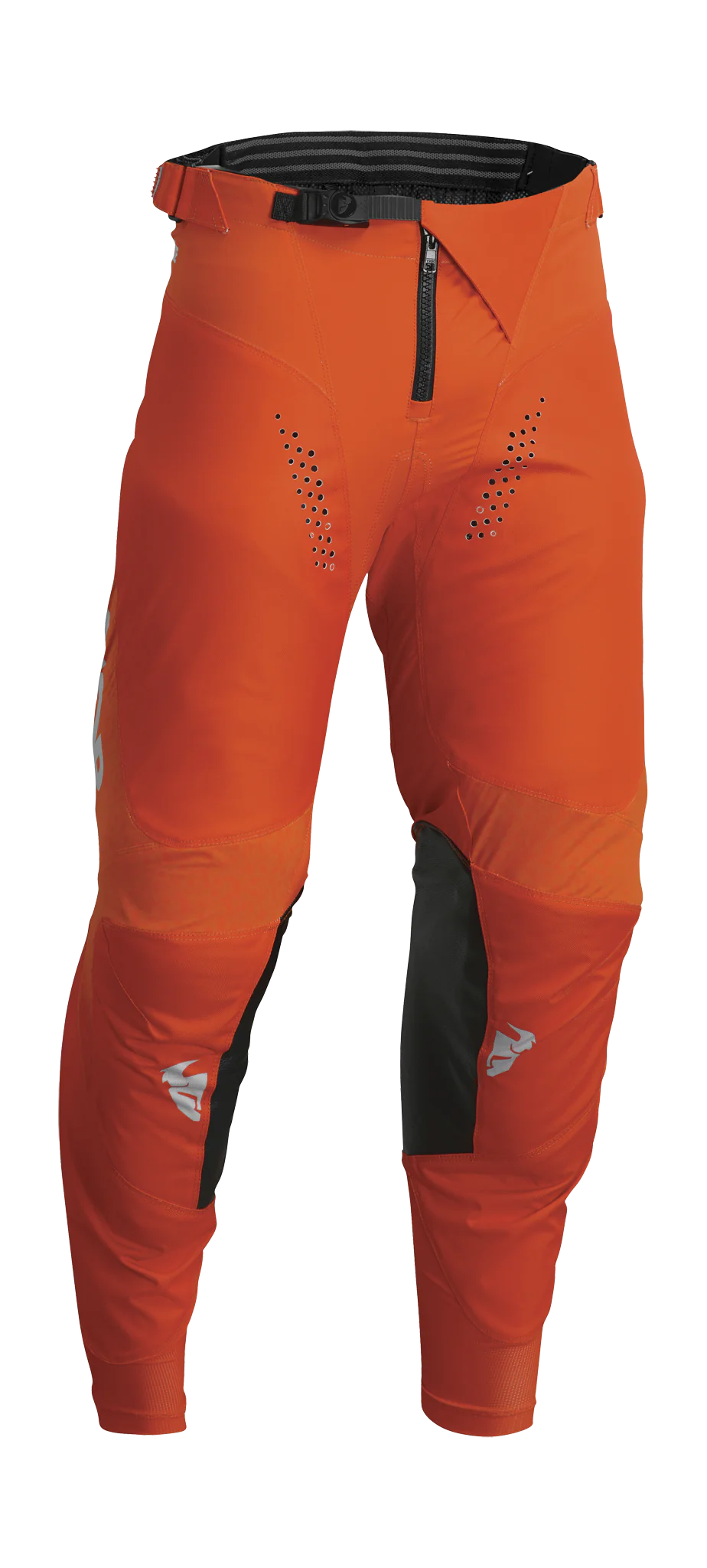 Thor Motocross Pants Pulse Mono - Orange / Light Grey