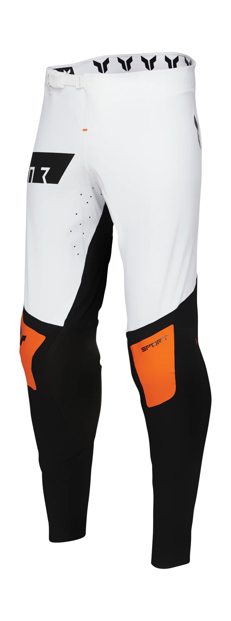 Thor Motocross Pants Sportmode Rogue - White / Orange