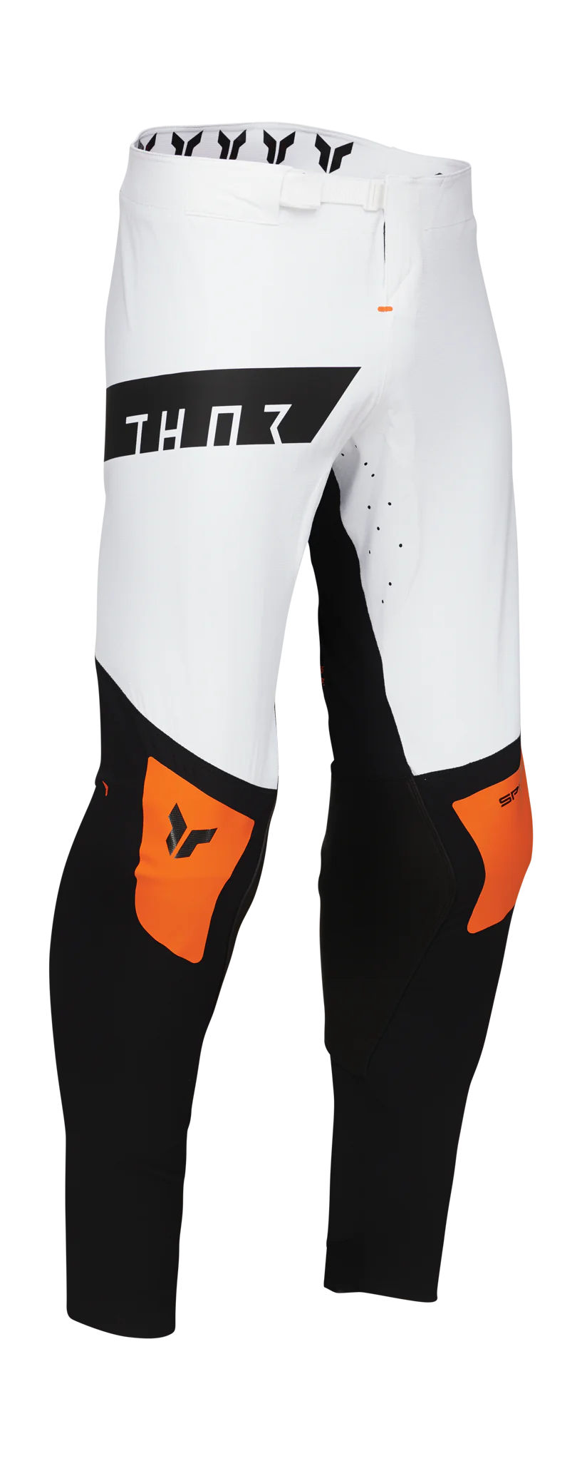 Thor Motocross Pants Sportmode Rogue - White / Orange