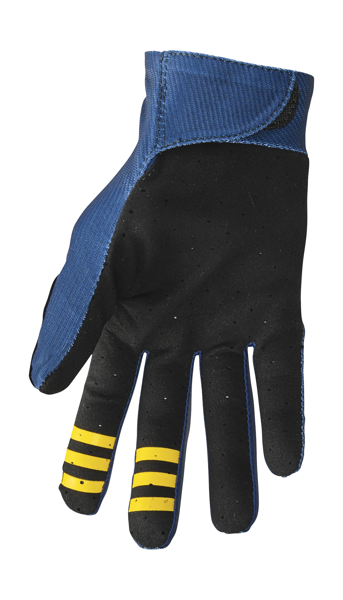 Thor Motocross Gloves 2026 Hallman Mainstay Slice - Navy / Lemon