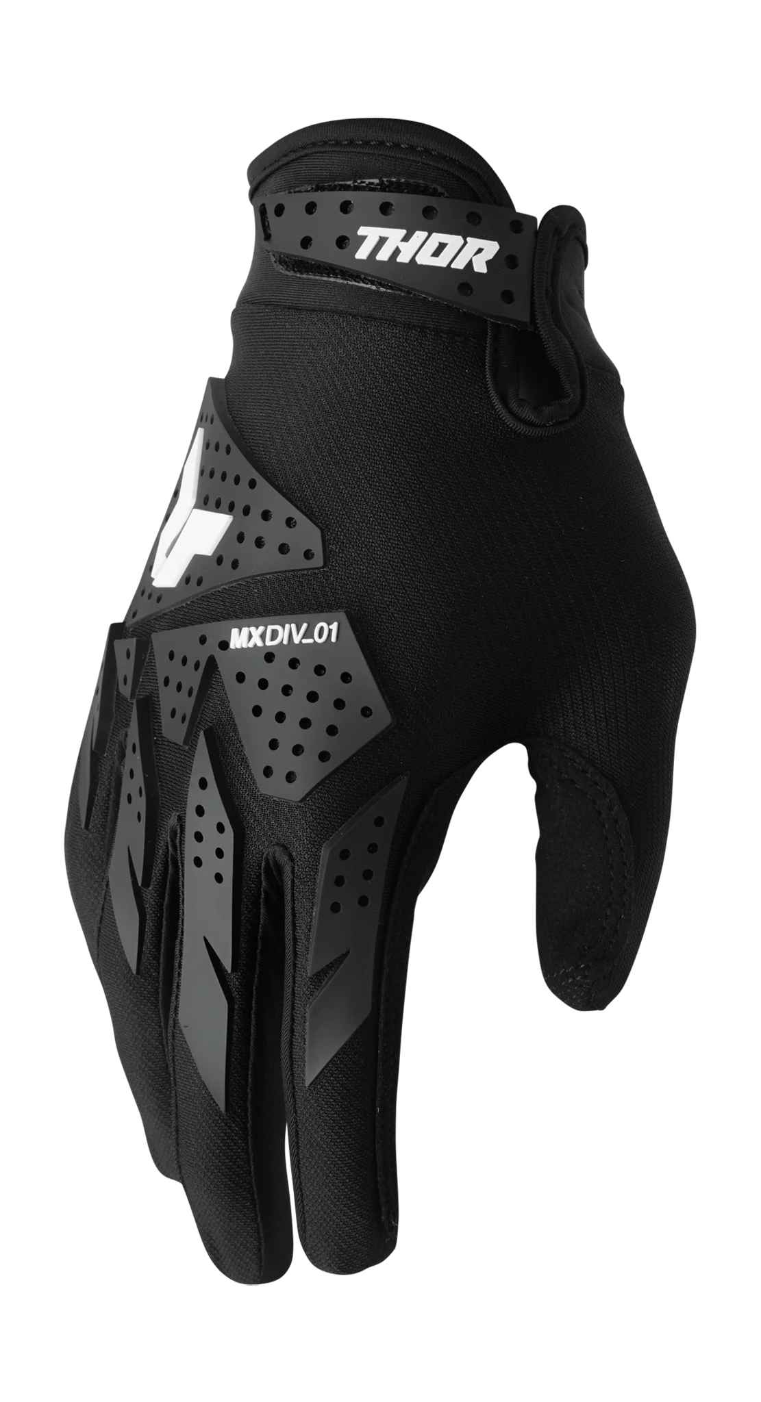 Thor Motocross Gloves 2026 Launchmode XP - Black