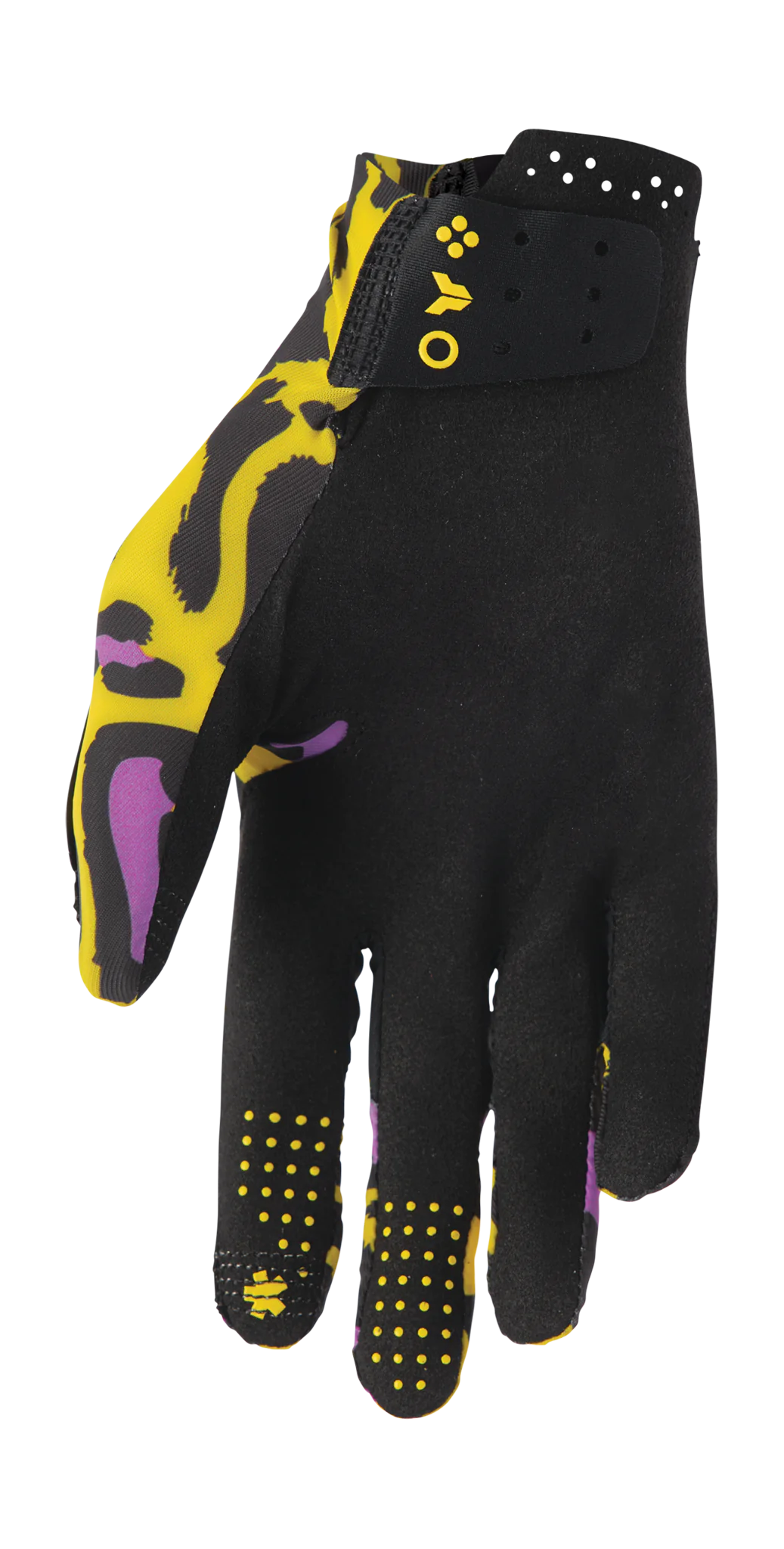 Thor Motocross Gloves 2026 Sportmode Cheetah - Yellow / Purple