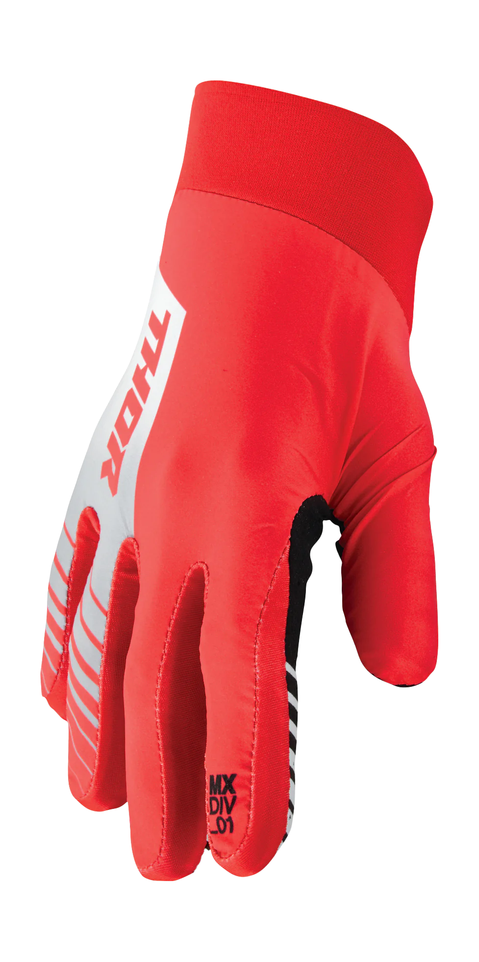 Thor Motocross Gloves Agile Analog - Red / White