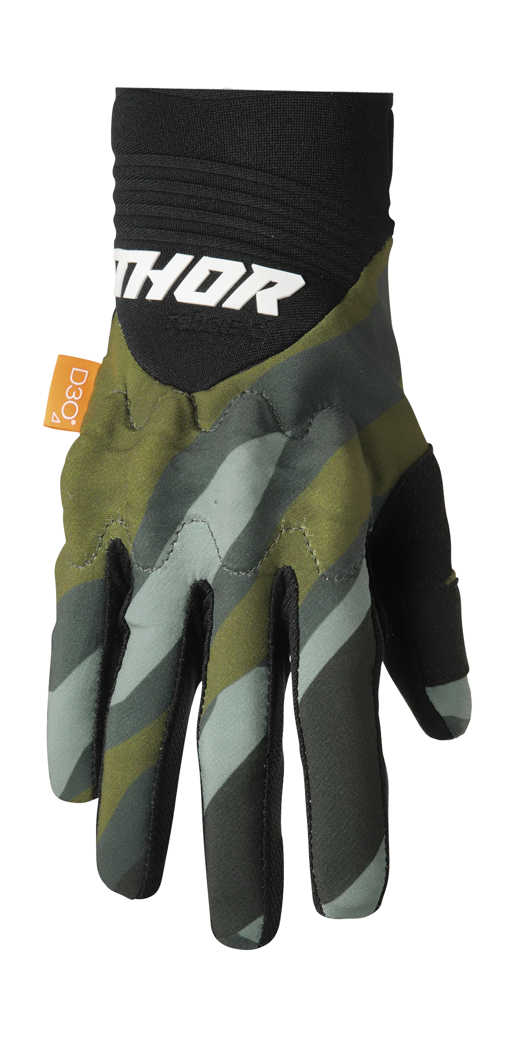 Thor Motocross Gloves Rebound - Camo / Black
