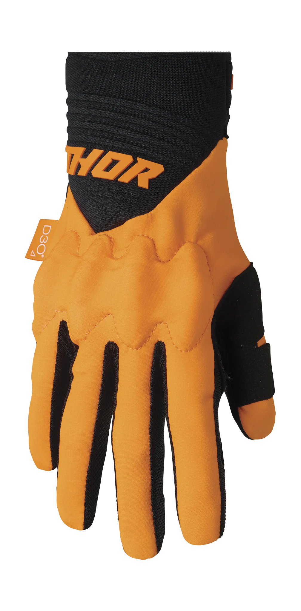 Thor Motocross Gloves Rebound - Fluo Orange / Black