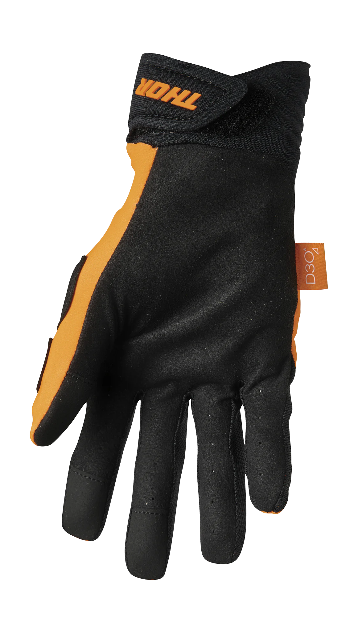 Thor Motocross Gloves Rebound - Fluo Orange / Black