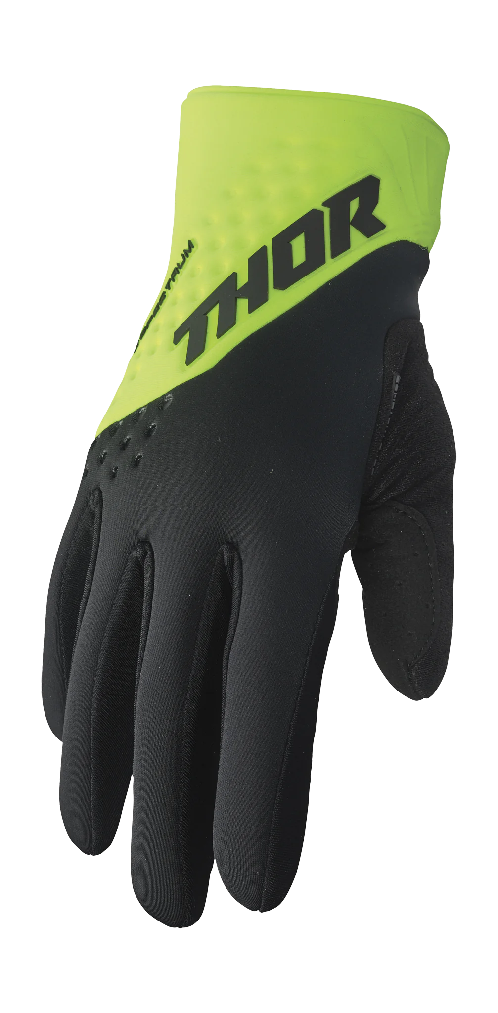Thor Motocross Gloves Winter 2026 Spectrum Cold - Acid / Black