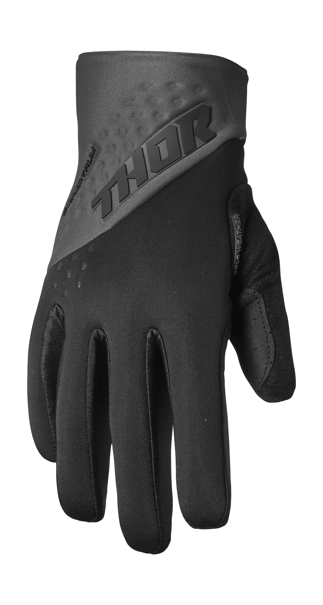 Thor Motocross Gloves Winter 2026 Spectrum Cold - Black / Charcoal