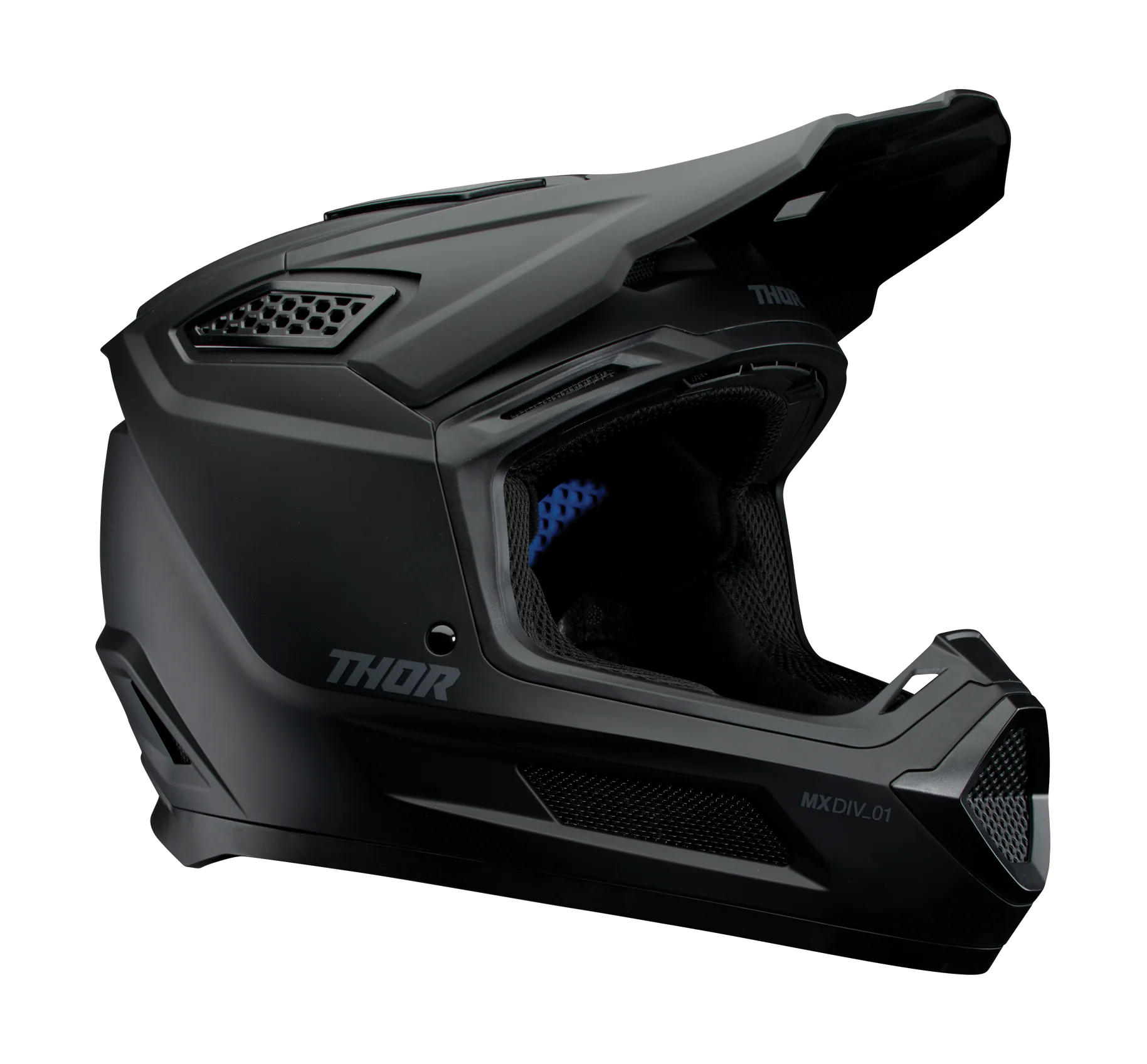 Thor Motocross Helmet Fleet - Blackout