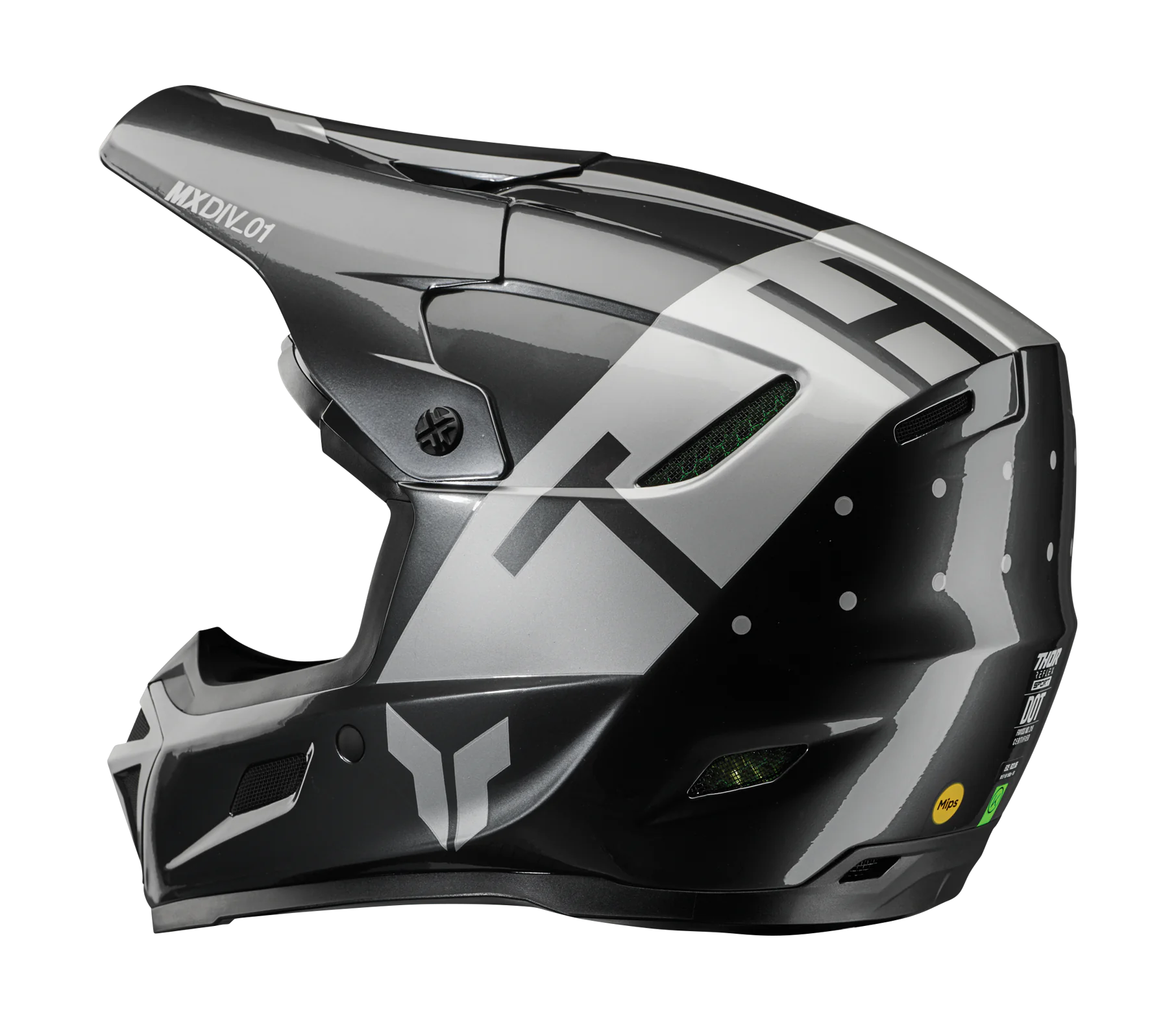 Thor Motocross Helmet Reflex Sport Rogue - Charcoal