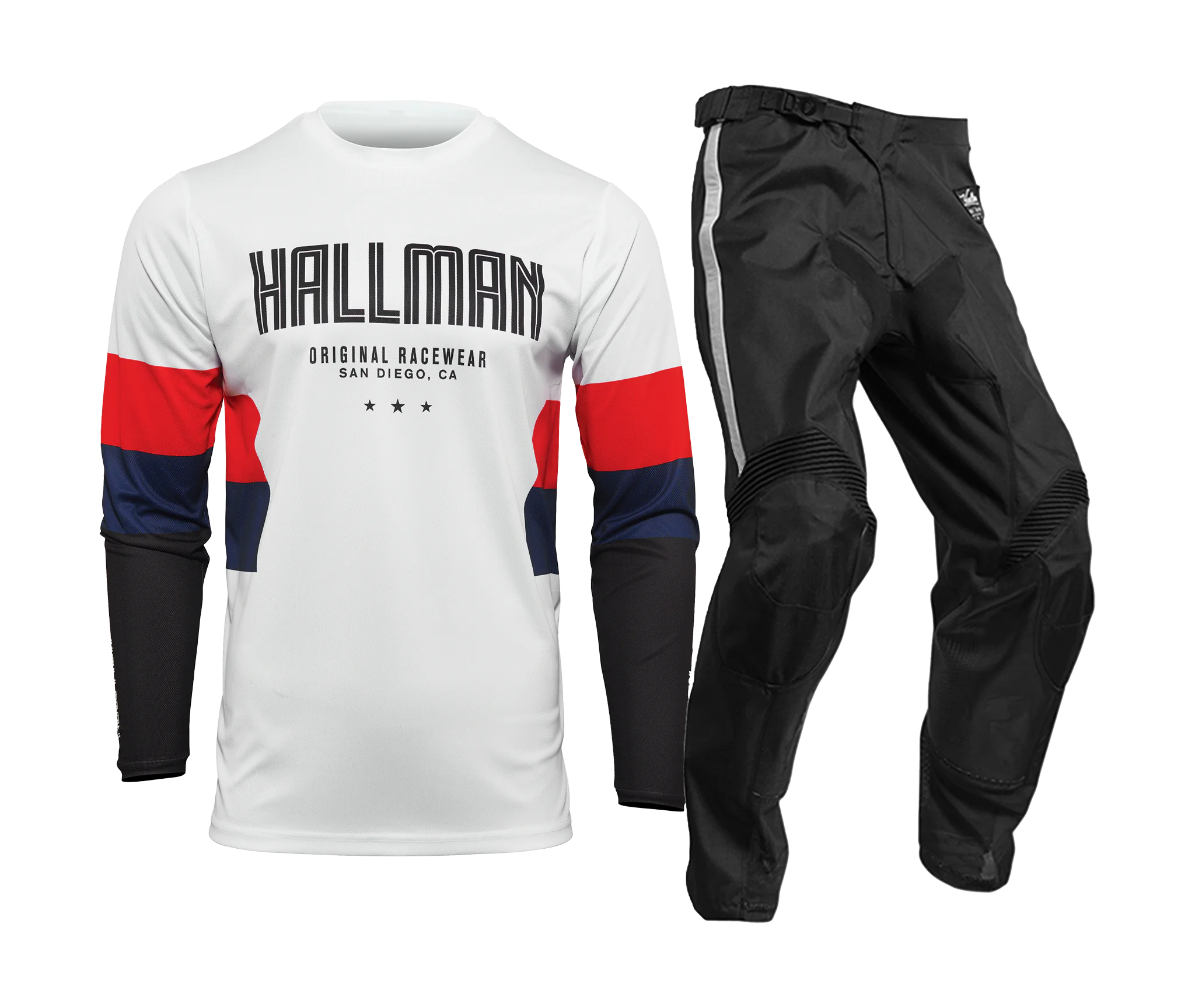 Thor Motocross Gear 2026 Hallman Differ Draft - White / Red / Navy