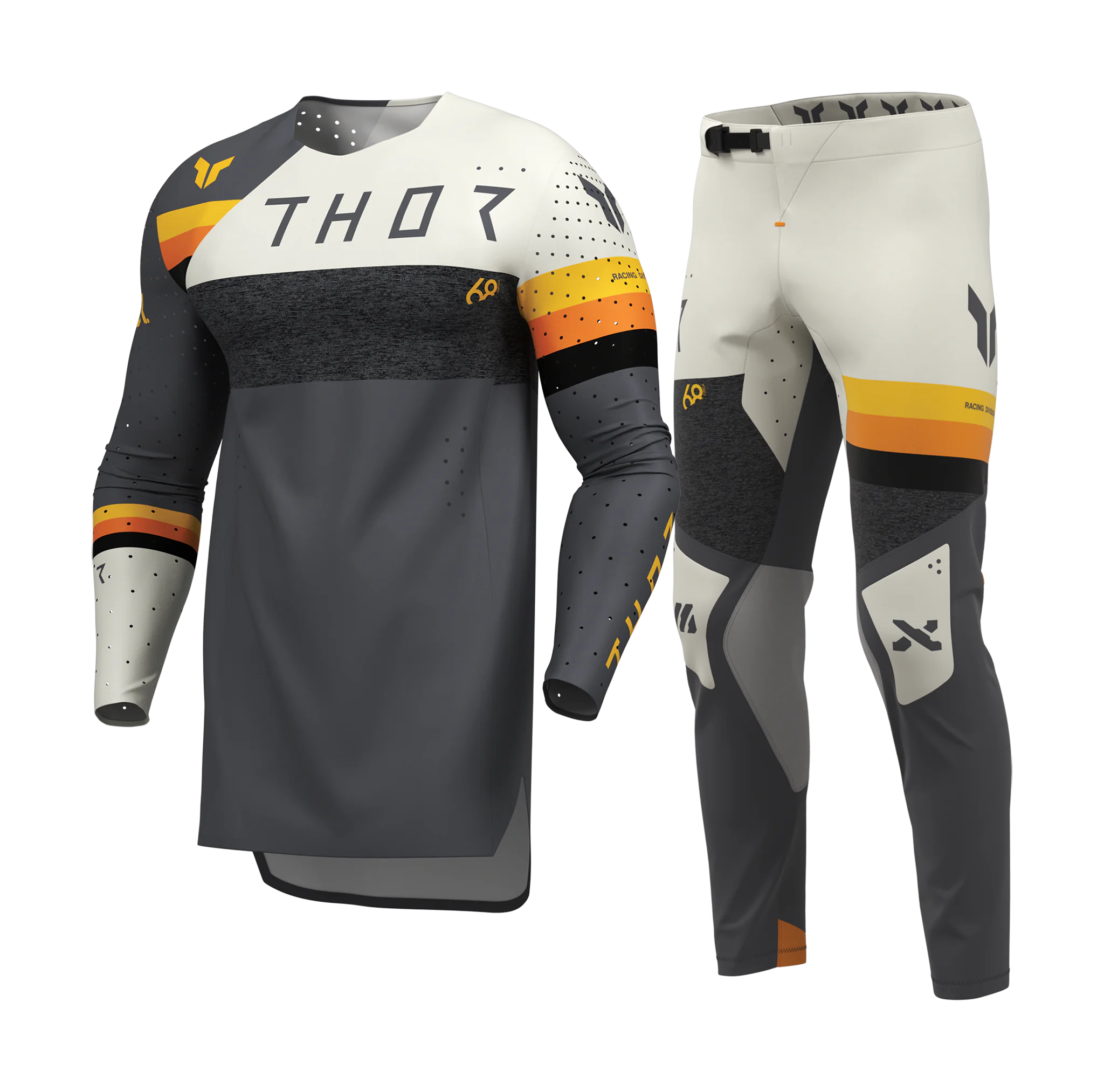 Thor Motocross Gear 2026 Sportmode Leaque - Charcoal / Vintage