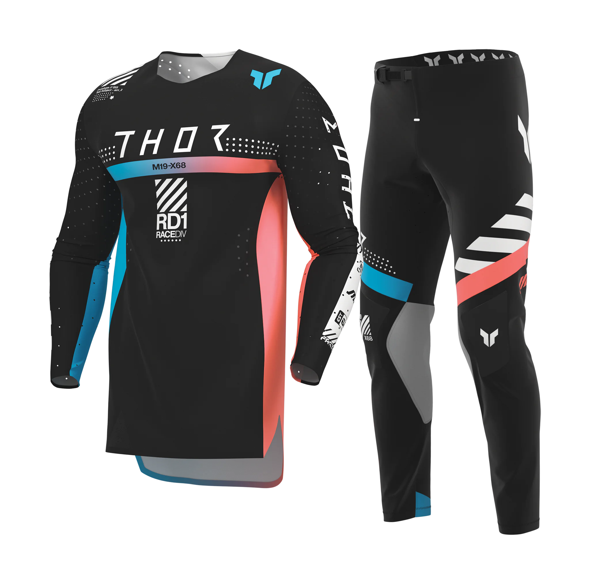 Thor Motocross Gear 2026 Sportmode Synth - Black