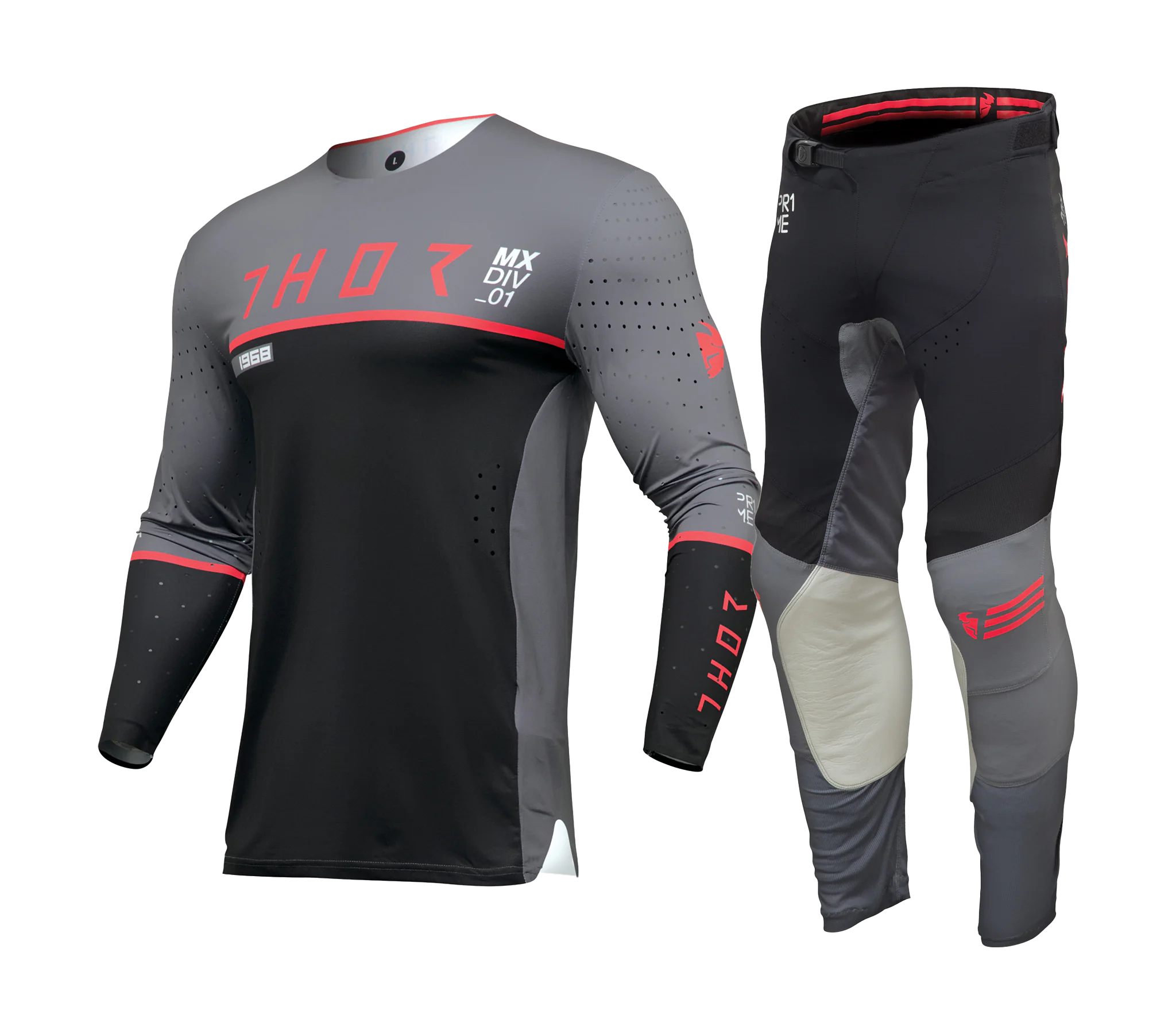 Thor Motocross Gear Prime Ace - Charcoal / Black