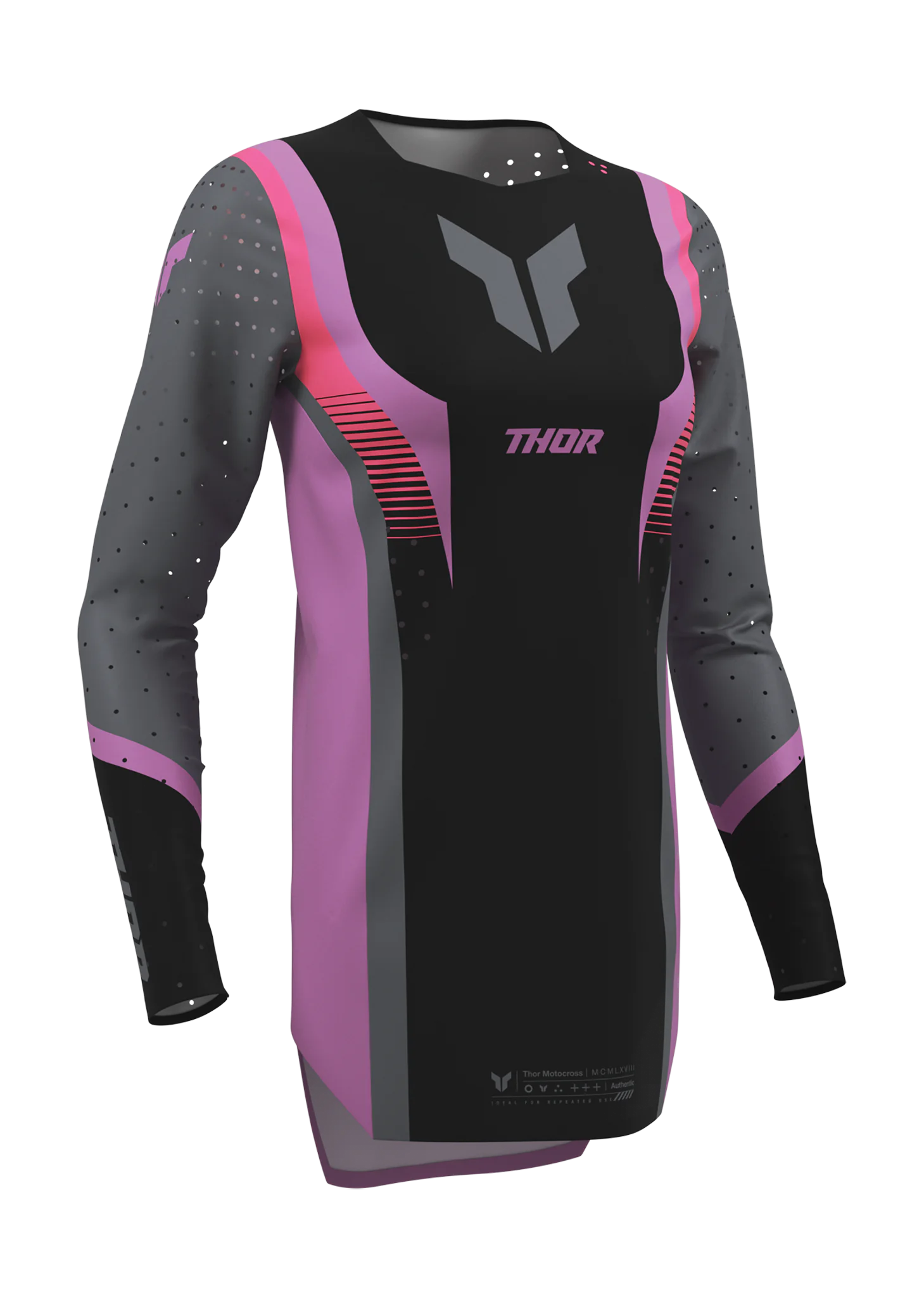 Thor Women Motocross Gear 2026 Sportmode Velocity - Black / Orchid