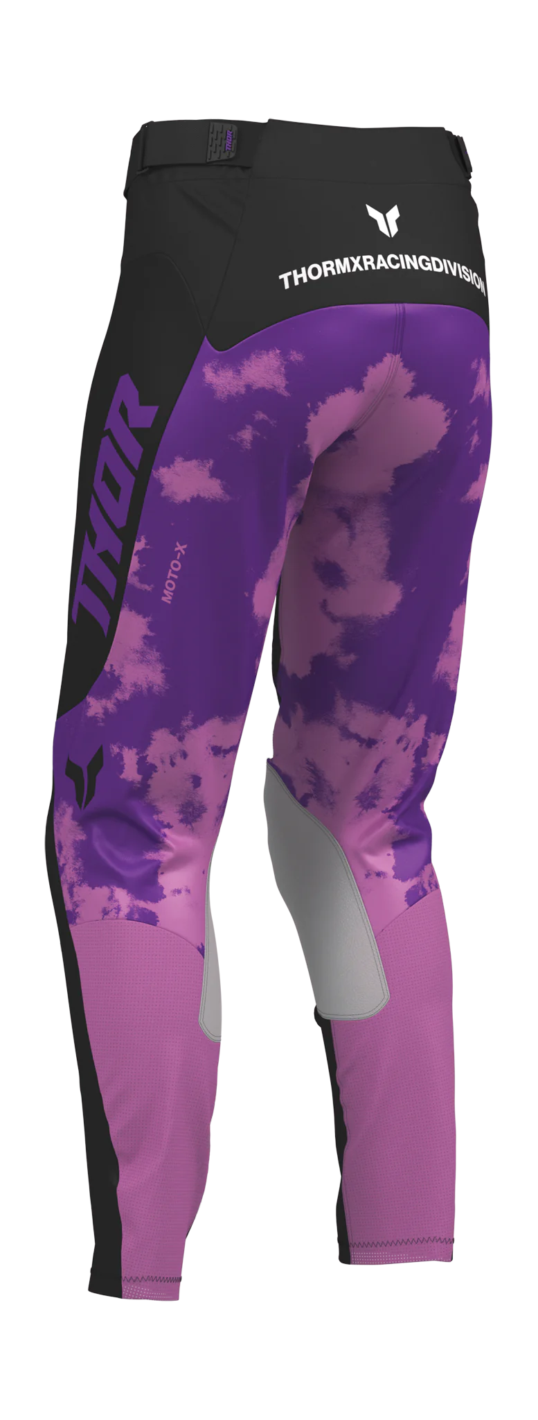 Thor Women Motocross Pants 2026 Launchmode Bleach - Black / Orchid