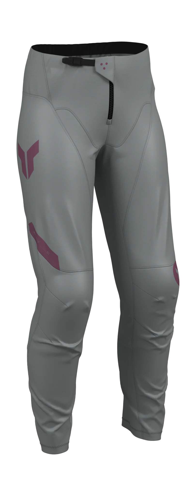 Thor Women Motocross Pants 2026 Ridemode Menace - Purple / Grey