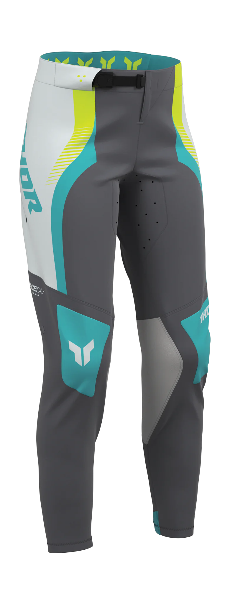 Thor Women Motocross Pants 2026 Sportmode Velocity - Grey / Aqua