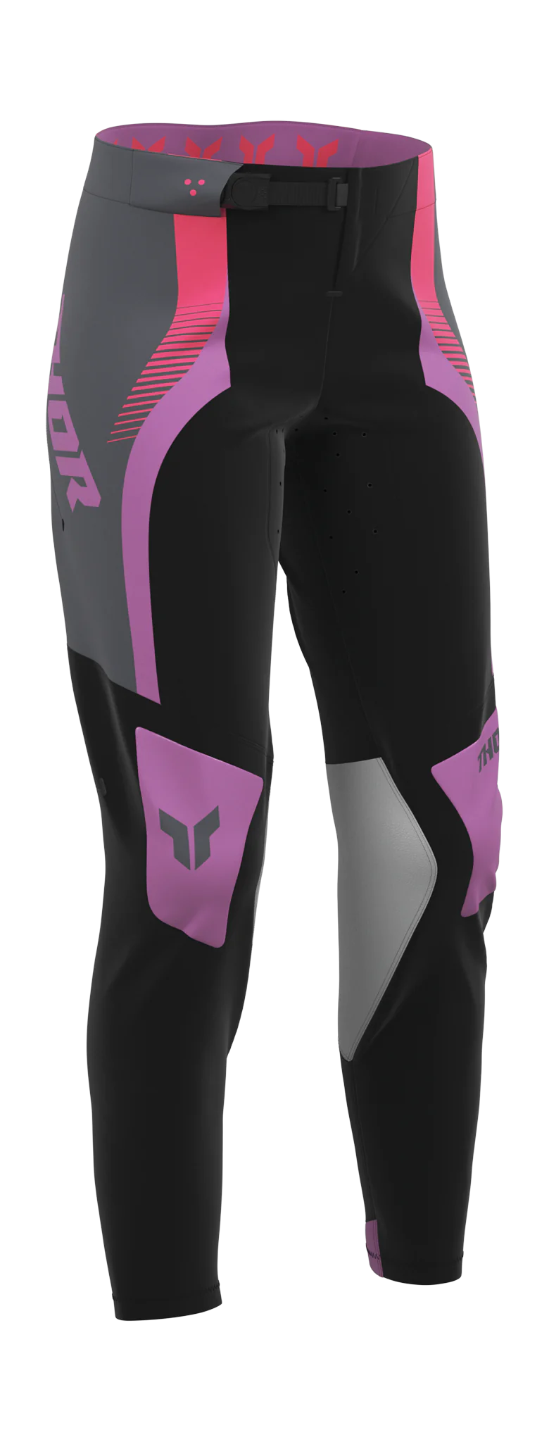 Thor Women Motocross Pants 2026 Sportmode Velocity - Black / Orchid