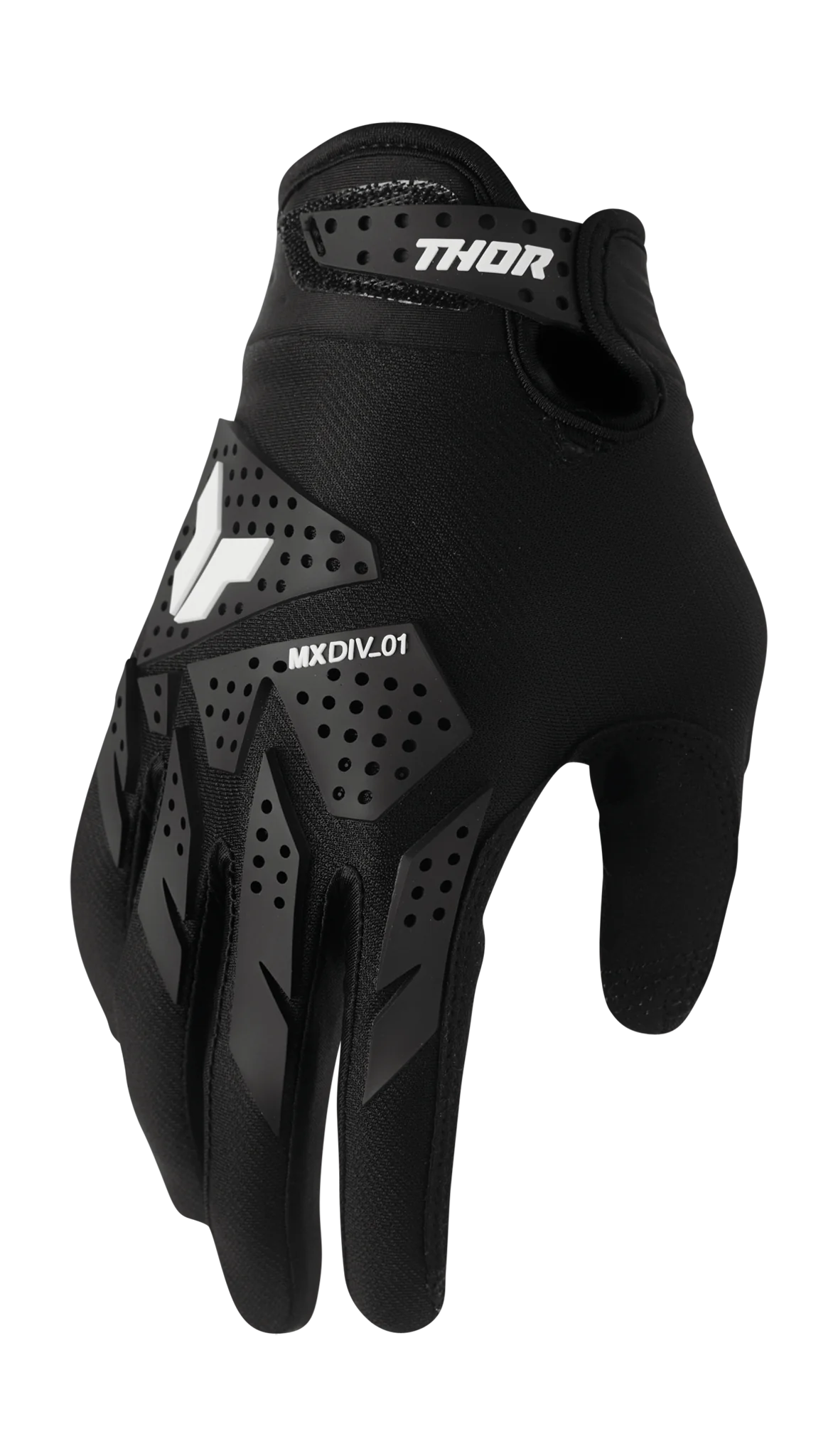 Thor Women Motocross Gloves 2026 Launchmode XP - Black