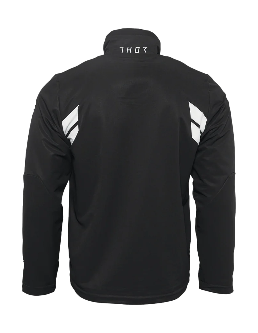 Thor Fleece Jacket Warmup - Black / White