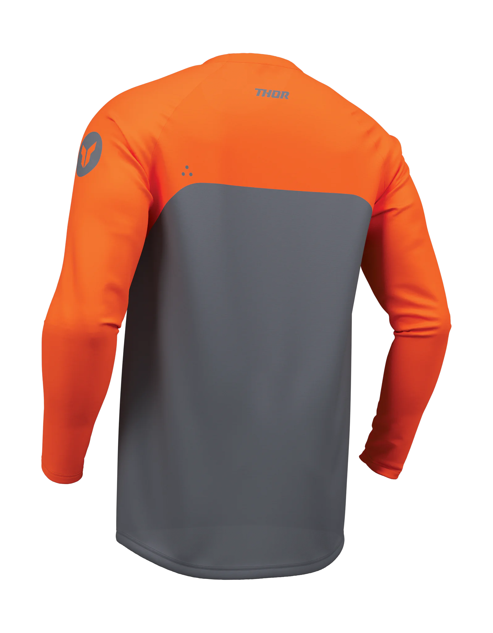 Thor Youth Motocross Jersey 2026 Ridemode Menace - Charcoal