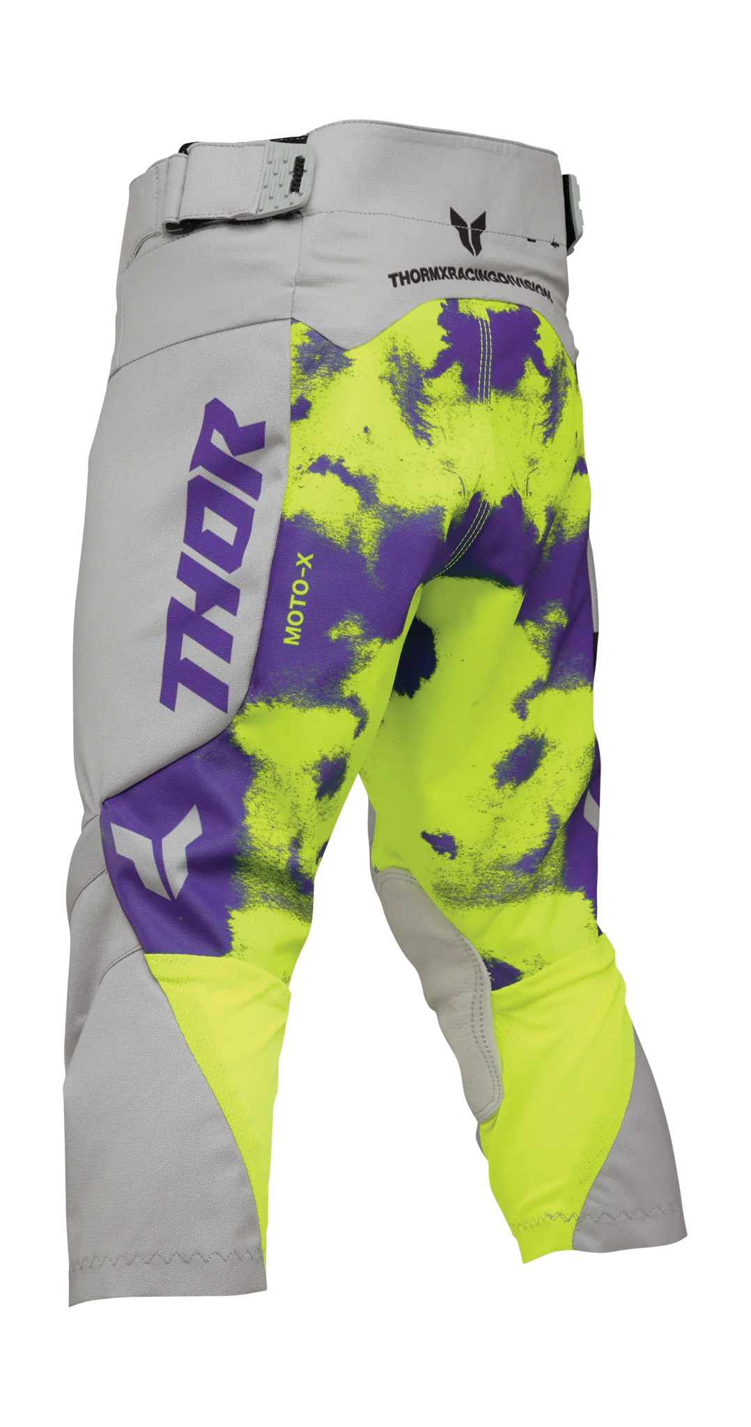 Thor Youth Motocross Pants 2026 Launchmode Bleach - Grey / Acid