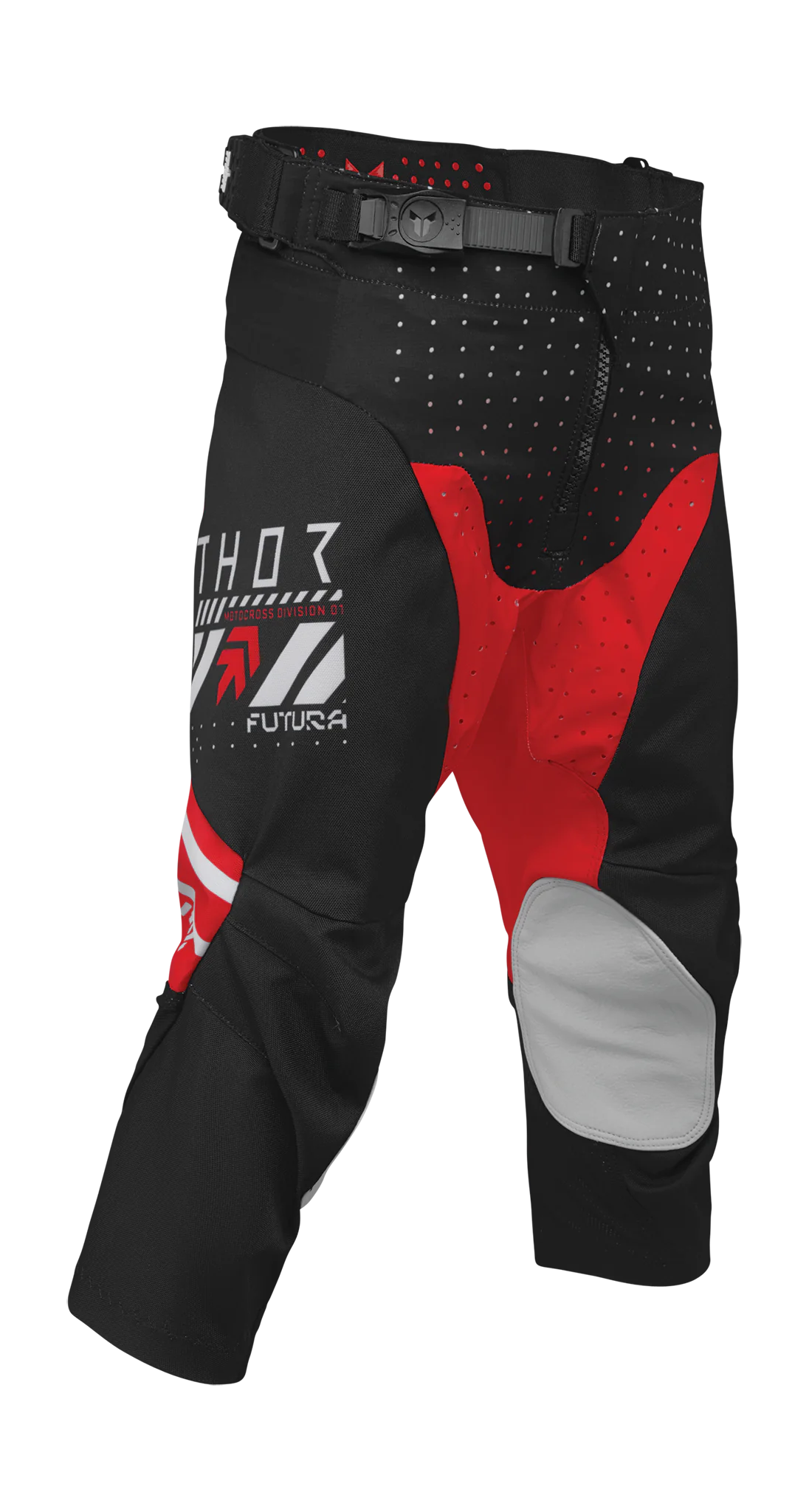 Thor Youth Motocross Pants 2026 Launchmode Futura - Black / Red