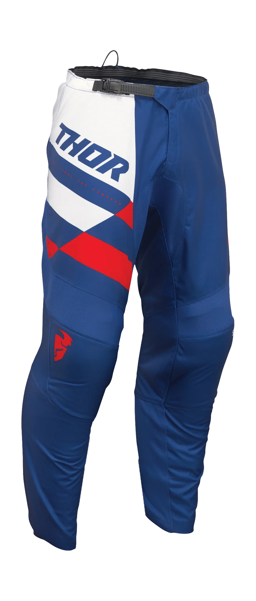 Thor Youth Motocross Pants Sector Checker - Navy / Red