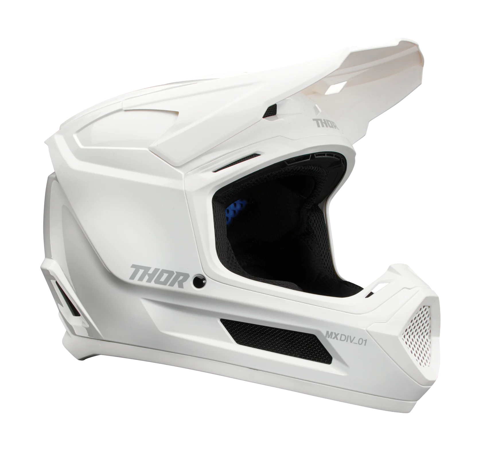 Thor Youth Motocross Helmet Fleet - Whiteout