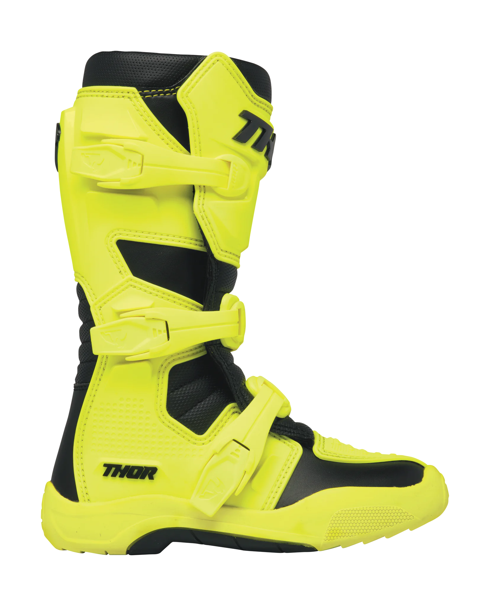 Thor Youth Motocross Boots Blitz XR - Acid / Black