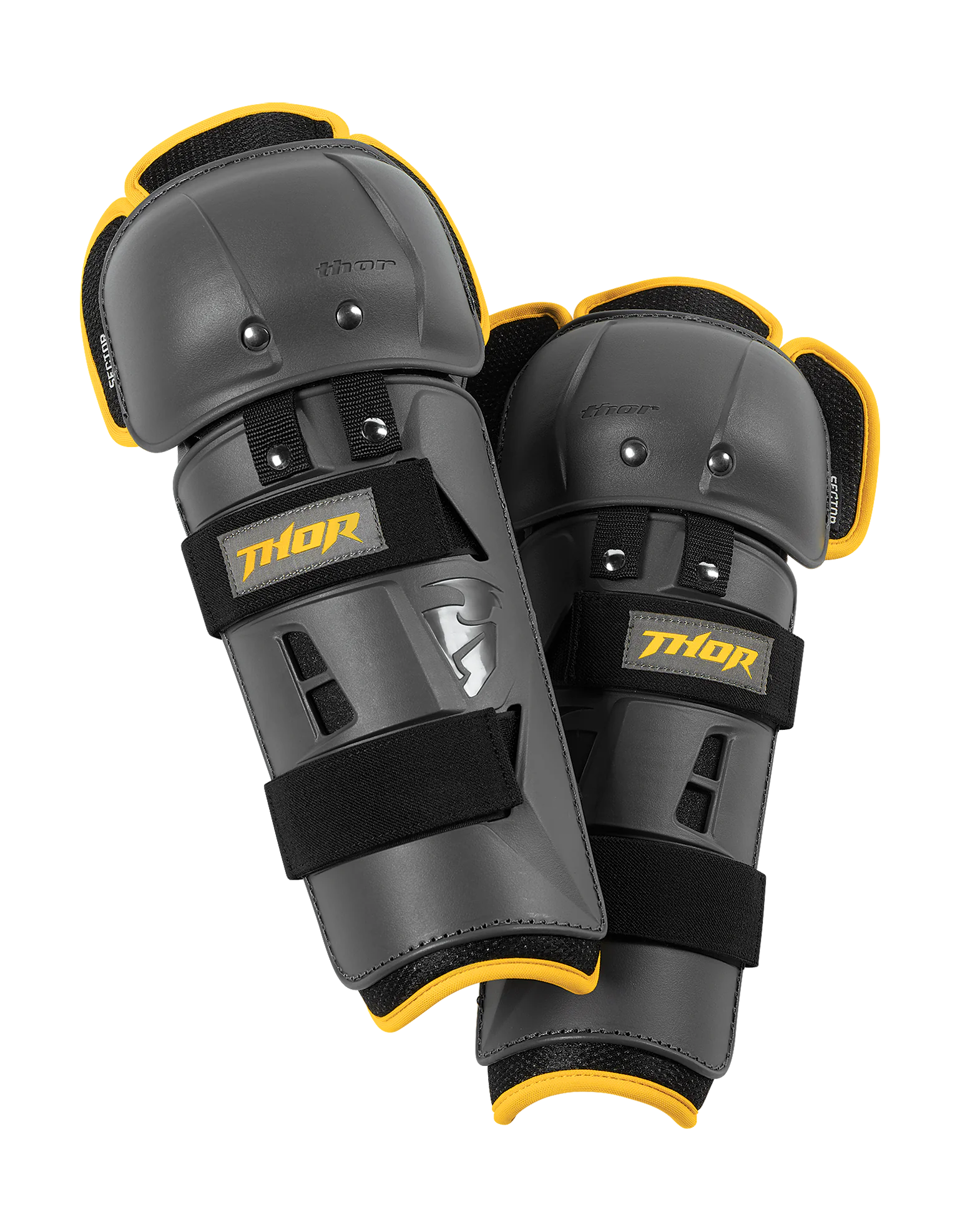 Thor Youth Knee Guards Sector GP - Grey
