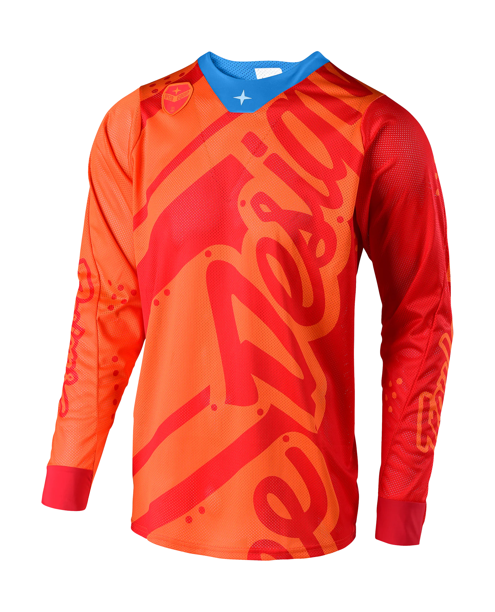 Troy Lee Designs Motocross Jersey SE Air Shadow - Honey / Red