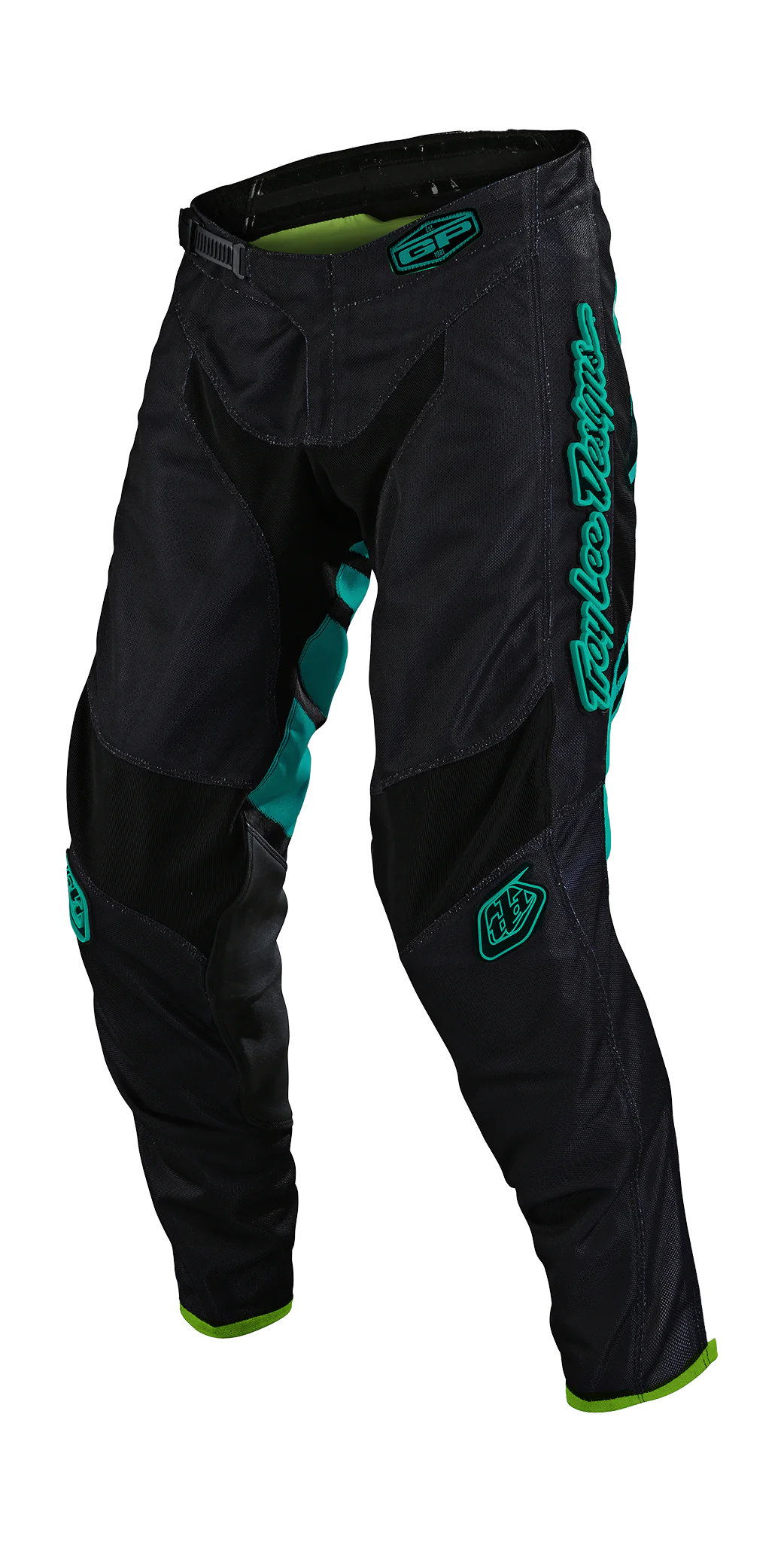 Troy Lee Designs Motocross Pants GP Air Drift - Black / Turquoise