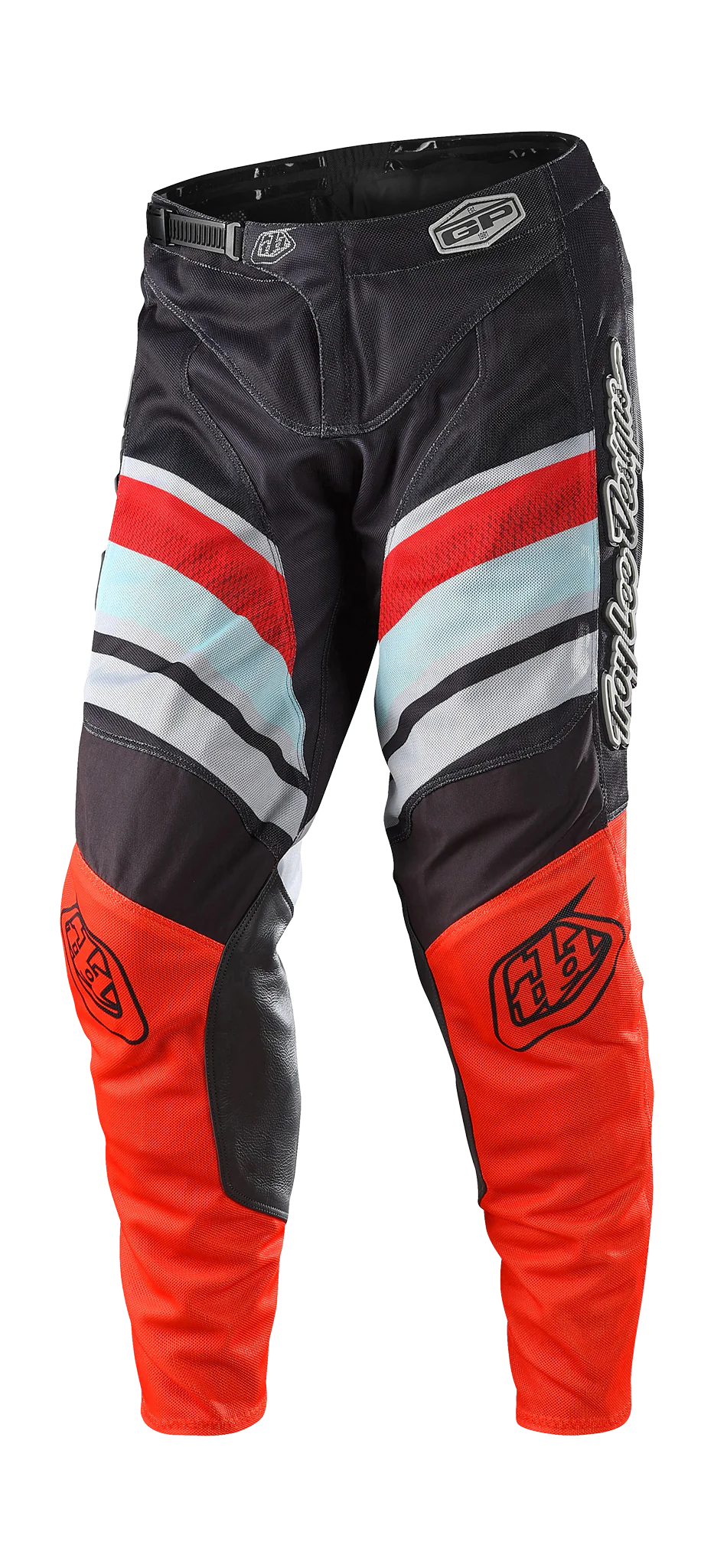 Troy Lee Designs Motocross Pants GP Air Warped - Charcoal / Orange