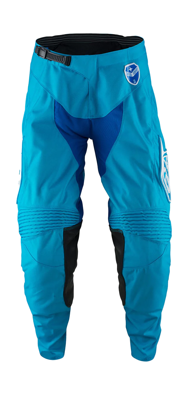 Troy Lee Designs Motocross Pants SE Starburst - Cyan / Blue
