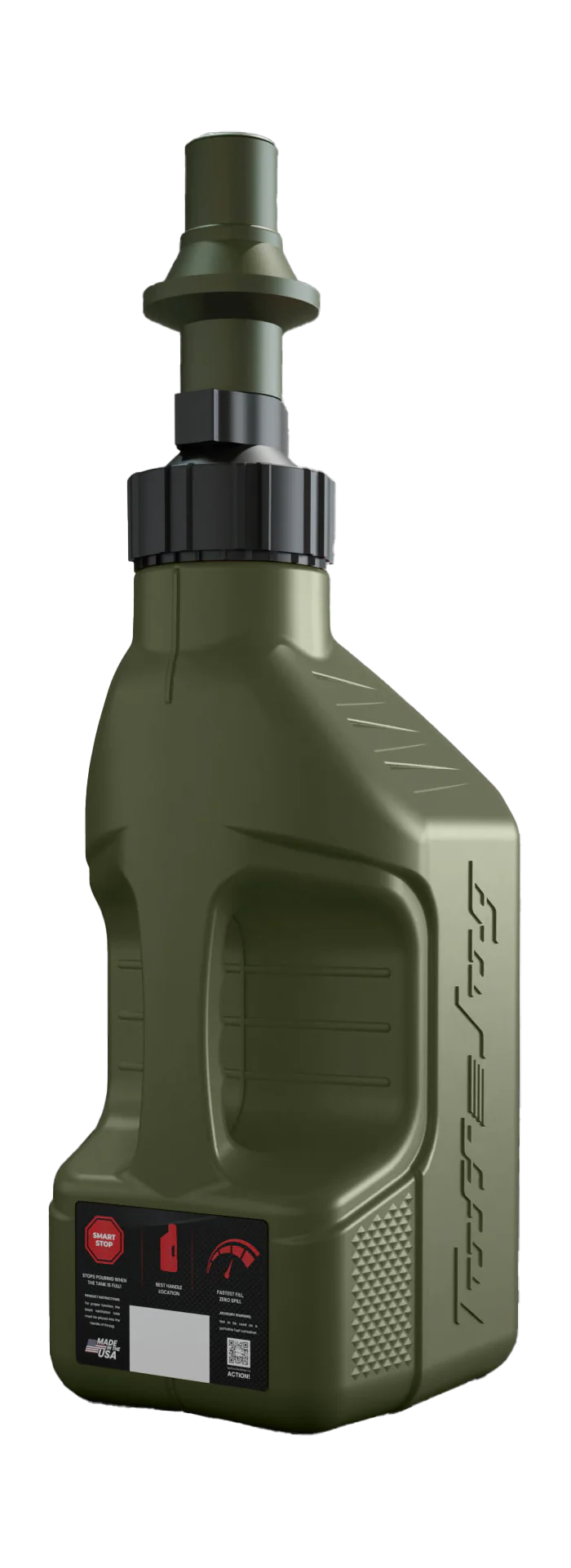 Tuff Jug Fuel Can Gen 3 Quick-Fill Cap - Forest Green / Forest Green - 5 L