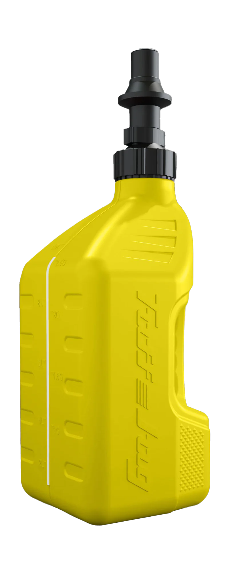 Tuff Jug Fuel Can Gen 3 Quick-Fill Cap - Yellow / Black - 10 L