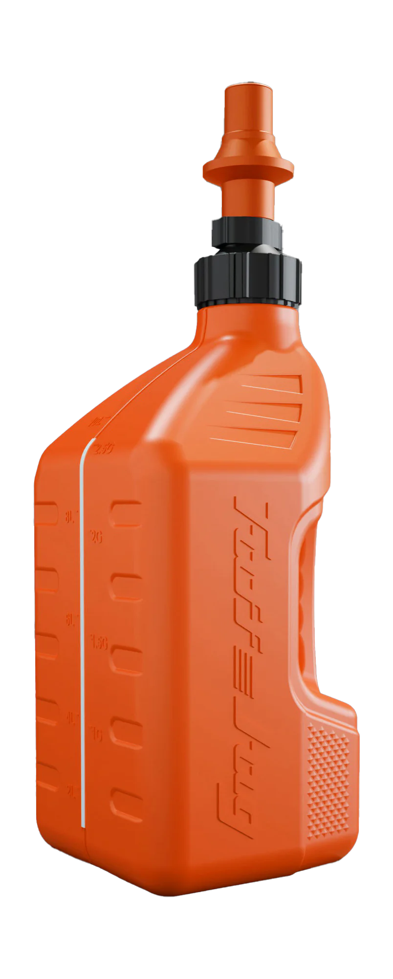 Tuff Jug Fuel Can Gen 3 Quick-Fill Cap - Orange / Orange - 10 L