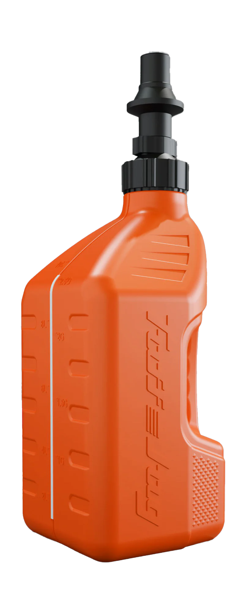Tuff Jug Fuel Can Gen 3 Quick-Fill Cap - Orange / Black - 10 L