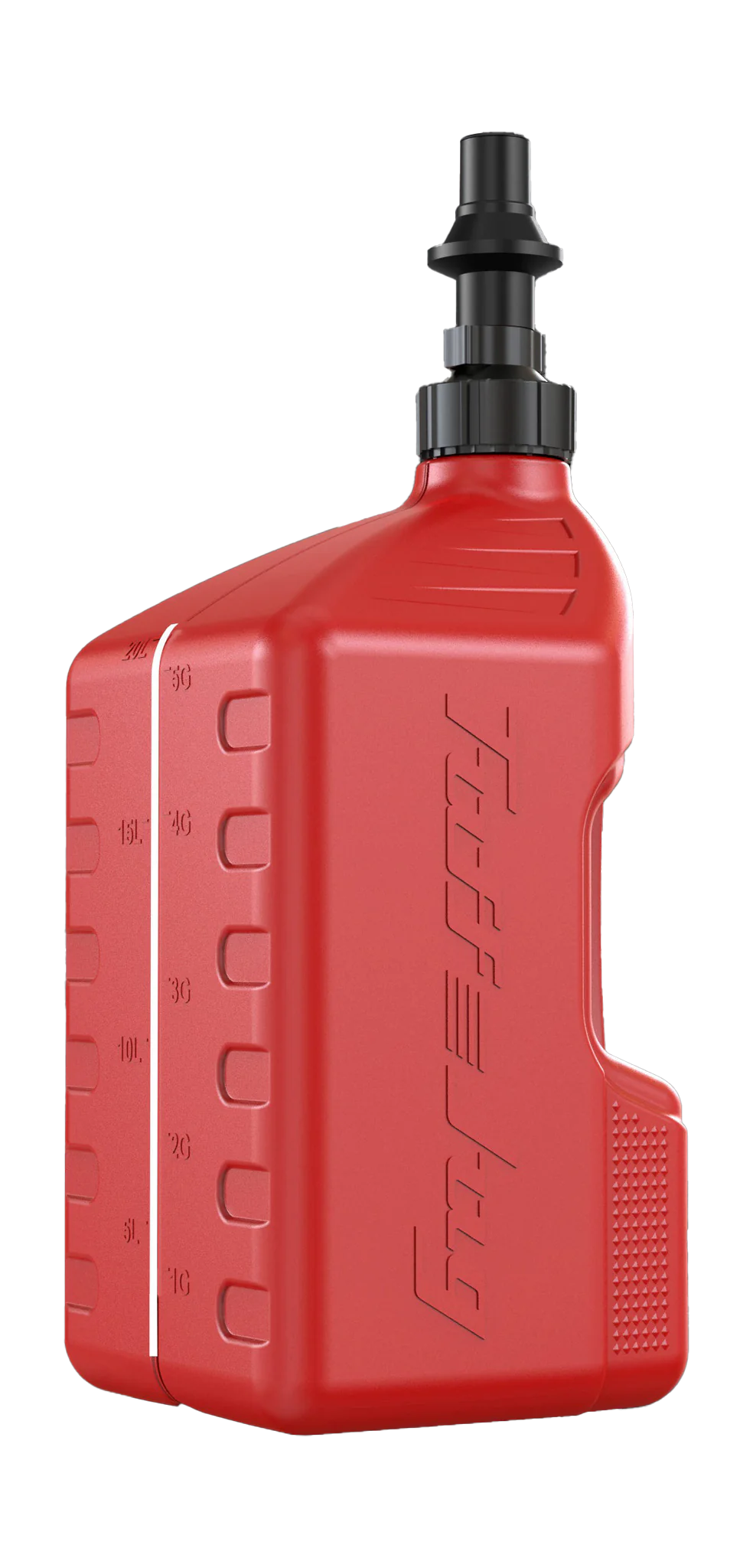 Tuff Jug Fuel Can Gen 3 Quick-Fill Cap - Red / Black - 20 L