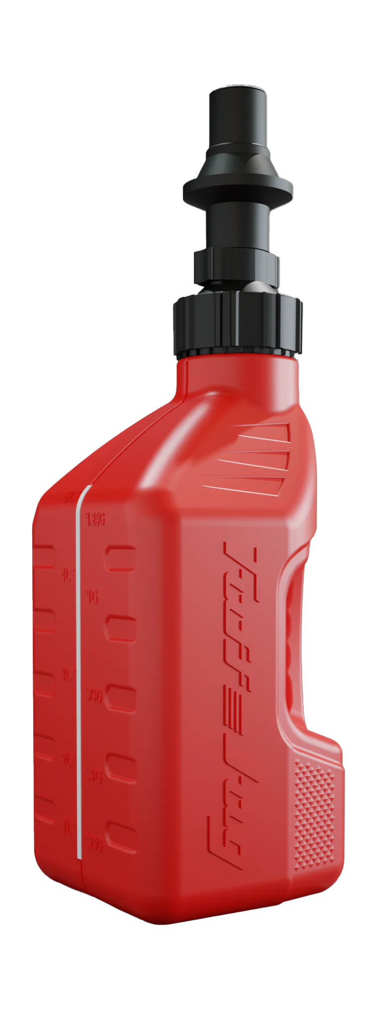 Tuff Jug Fuel Can Gen 3 Quick-Fill Cap - Red / Black - 5 L