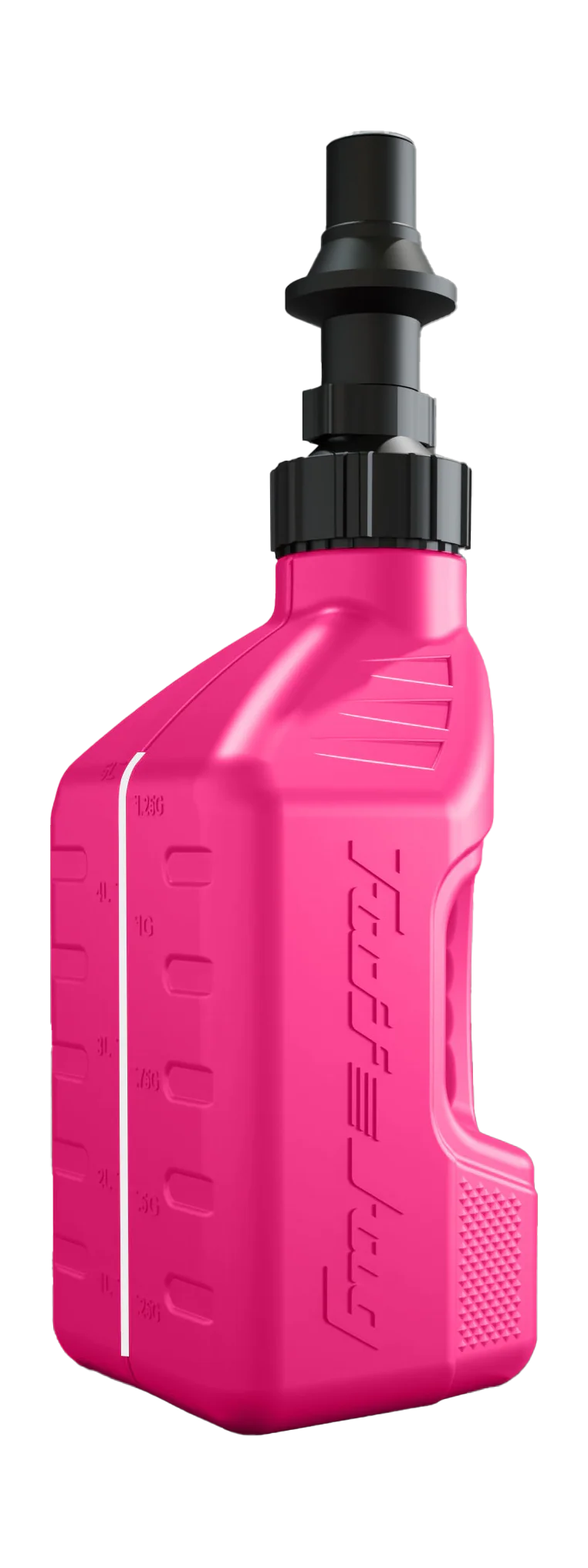 Tuff Jug Fuel Can Gen 3 Quick-Fill Cap - Pink / Black - 5 L