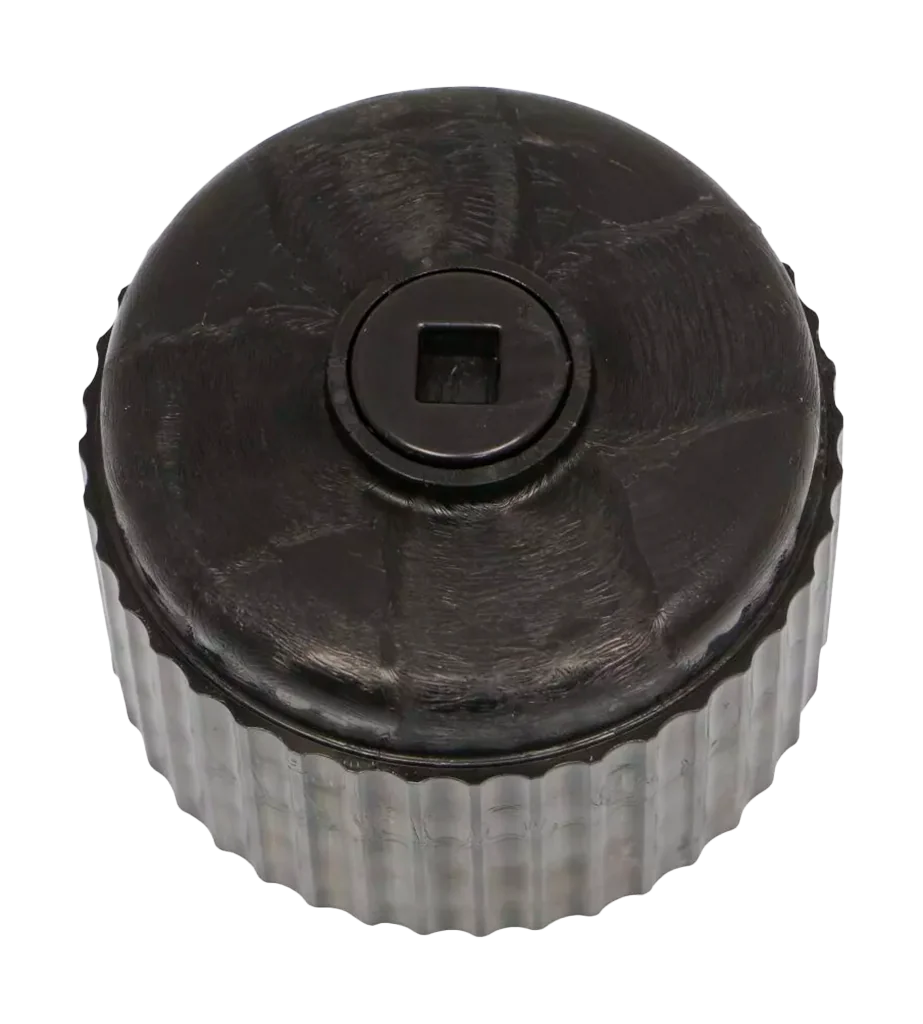 Tuff Jug Standard Cap &amp; Center Plug Gen 2 - Black